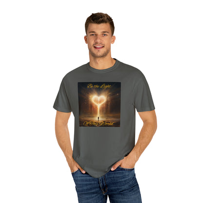 Be the Light - Unisex Ultra Soft Garment-Dyed T-shirt