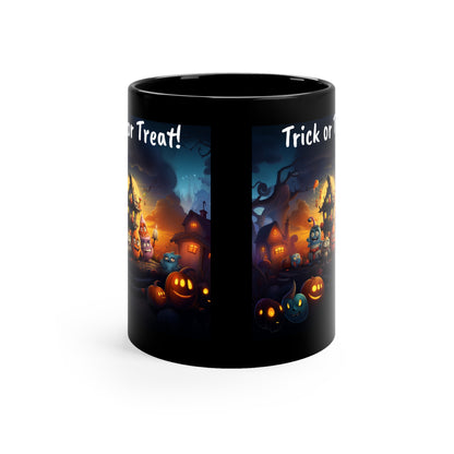 Candy Corn Family - 11oz Black Mug