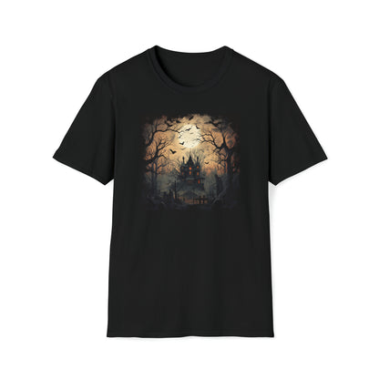 Spooky House - Unisex Softstyle T-Shirt