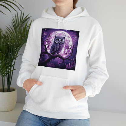 Wise Owl - Unisex Heavy Blend™ Hooded Sweatshirt