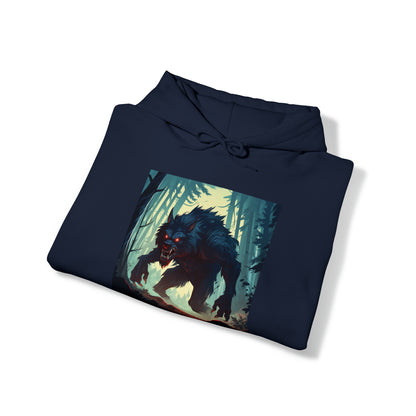 Werewolf in the Woods - Unisex Heavy Blend™ Hooded Sweatshirt