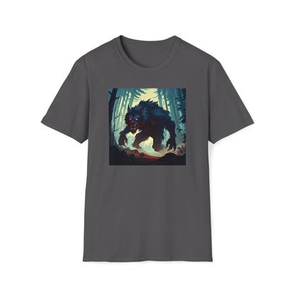 Werewolf in the Woods - Unisex Softstyle T-Shirt