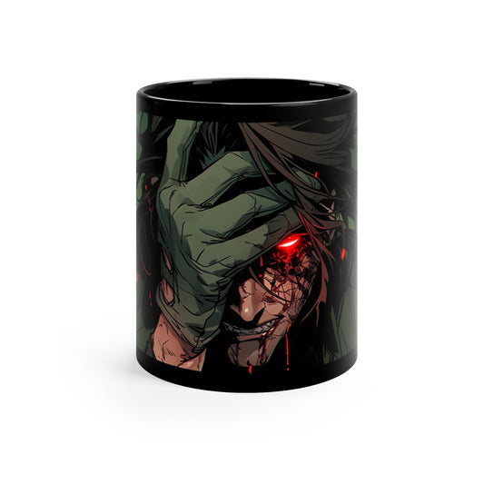 Subject 292 (Closeup) - 11oz Black Mug