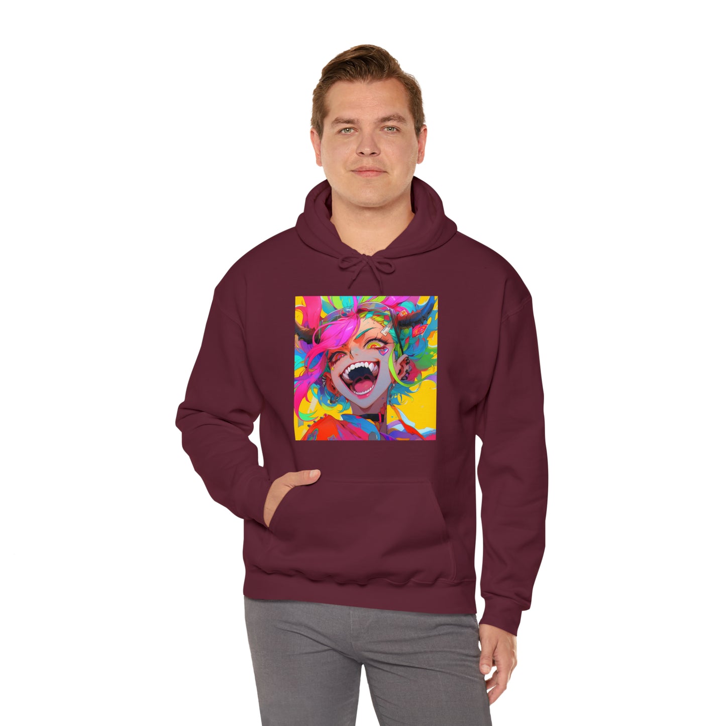 Just Here for the Party - Unisex Heavy Blend™ Hooded Sweatshirt