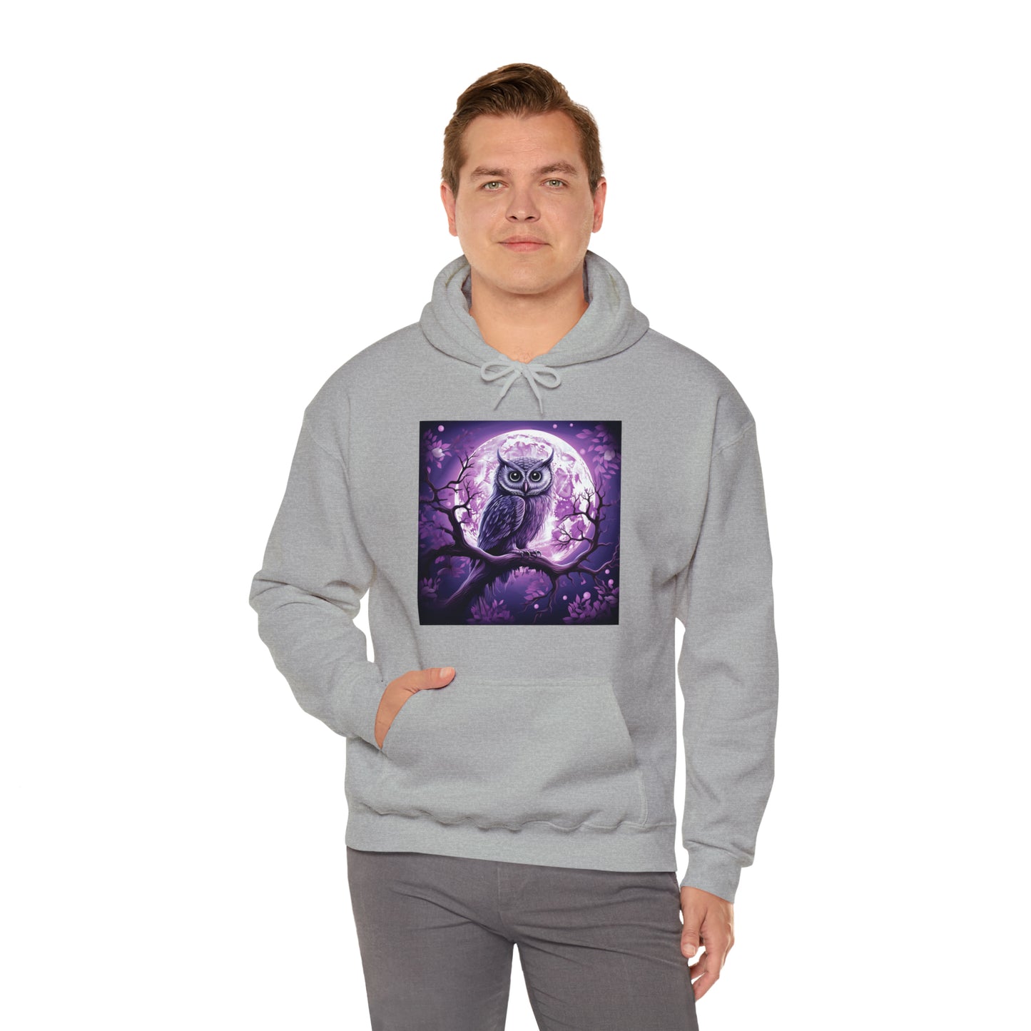 Wise Owl - Unisex Heavy Blend™ Hooded Sweatshirt