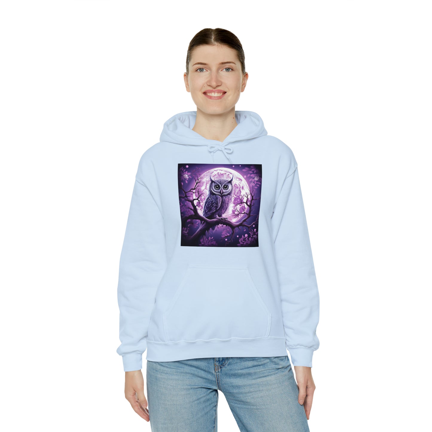 Wise Owl - Unisex Heavy Blend™ Hooded Sweatshirt