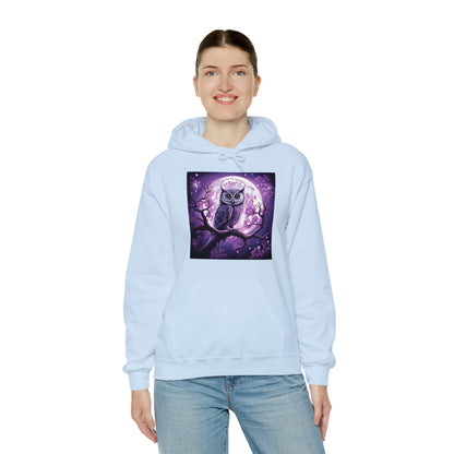 Wise Owl - Unisex Heavy Blend™ Hooded Sweatshirt