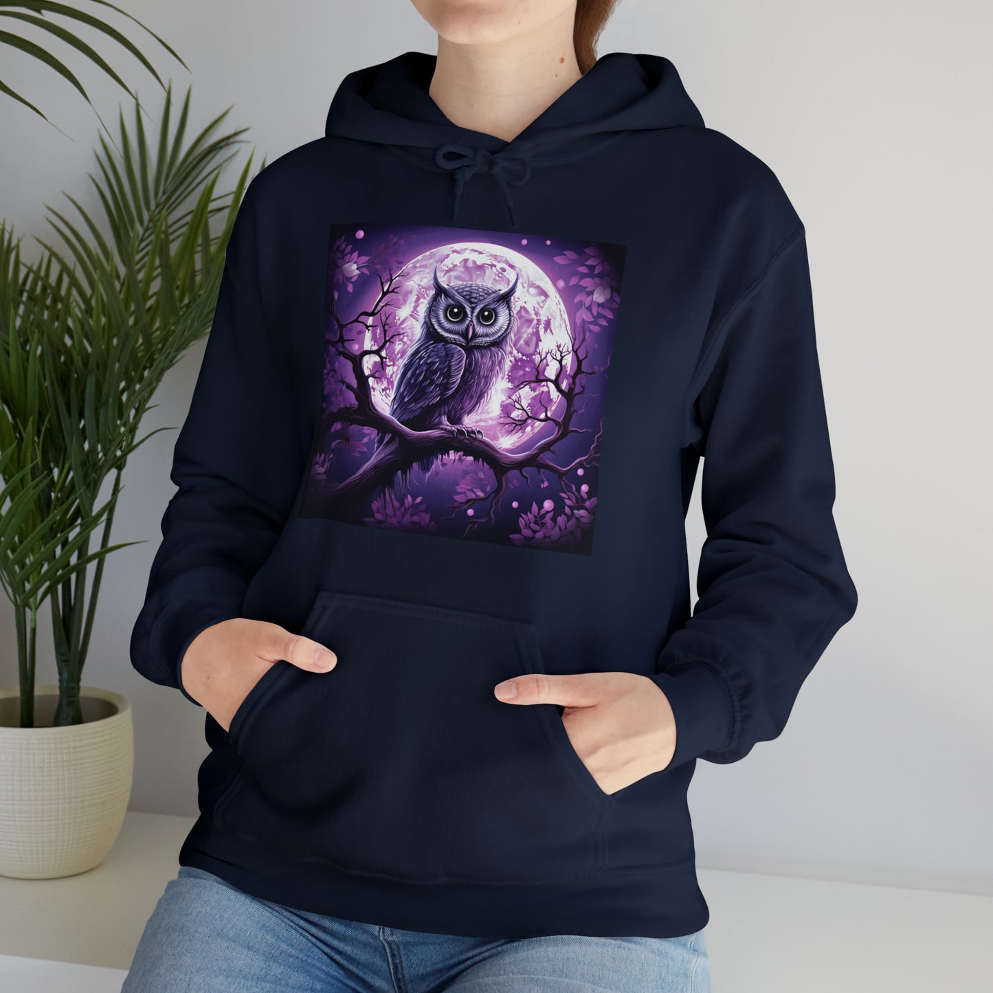 Wise Owl - Unisex Heavy Blend™ Hooded Sweatshirt