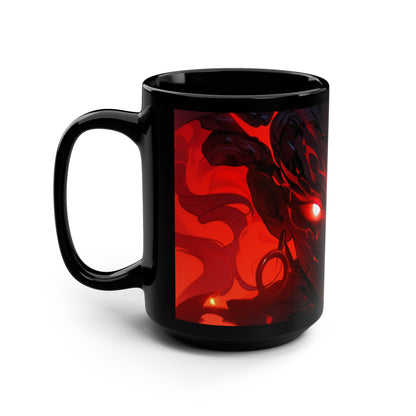 Nemesis (Closeup) - Black Mug, 15oz