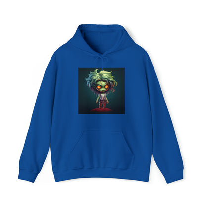 Chibi Zombie Girl - Unisex Heavy Blend™ Hooded Sweatshirt