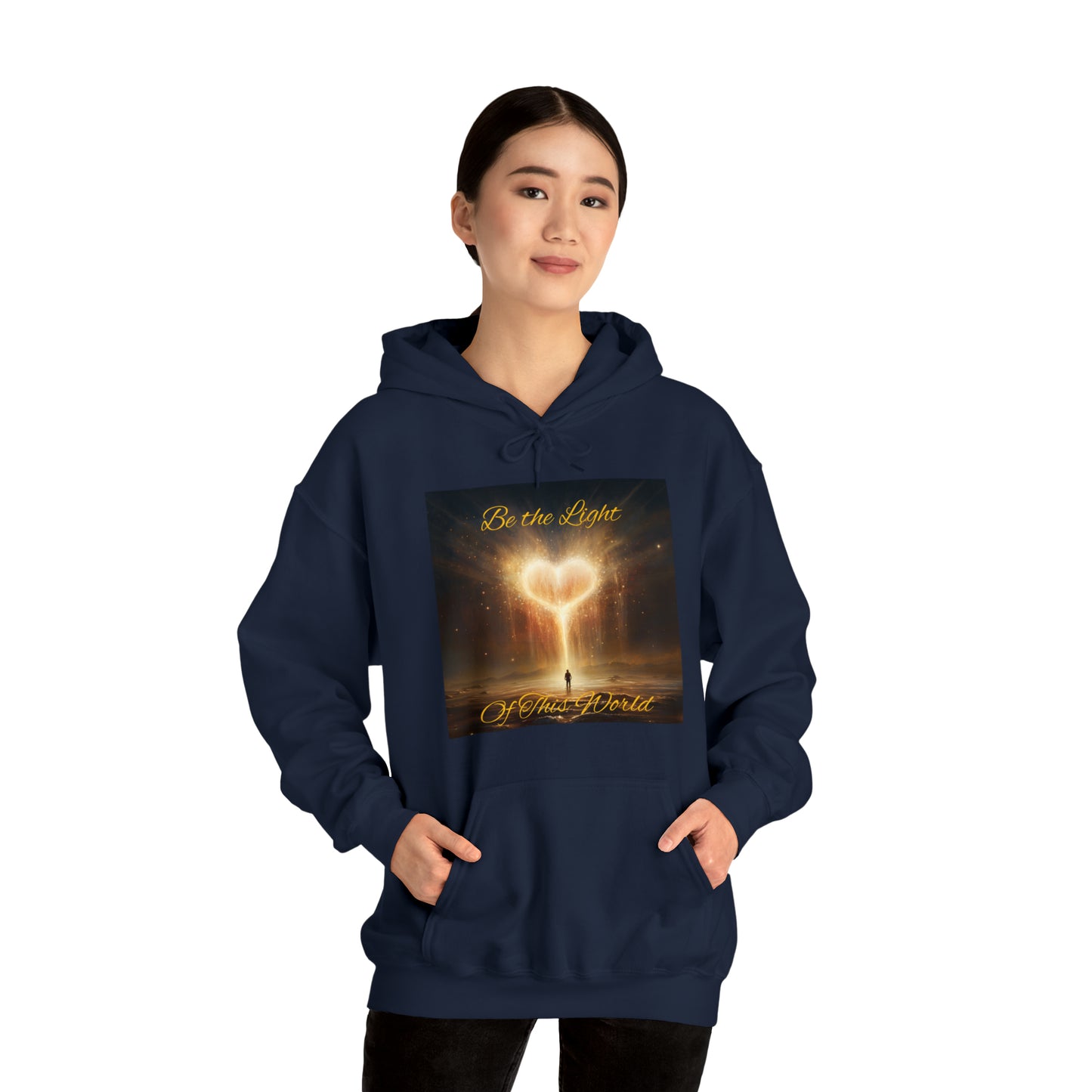 Be the Light - Unisex Heavy Blend™ Hooded Sweatshirt