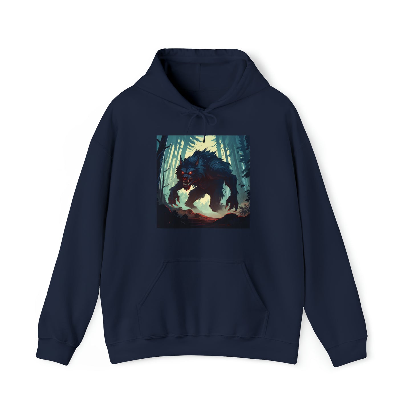 Werewolf in the Woods - Unisex Heavy Blend™ Hooded Sweatshirt