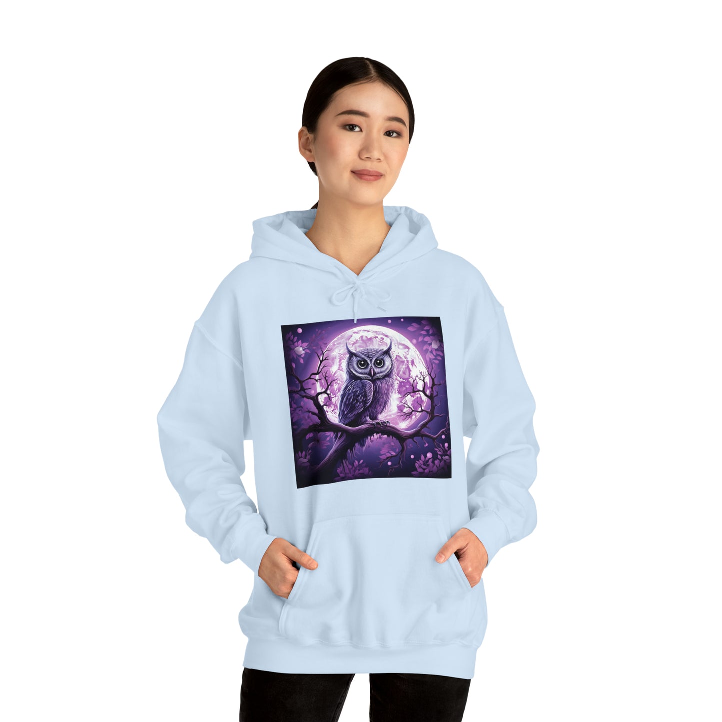 Wise Owl - Unisex Heavy Blend™ Hooded Sweatshirt