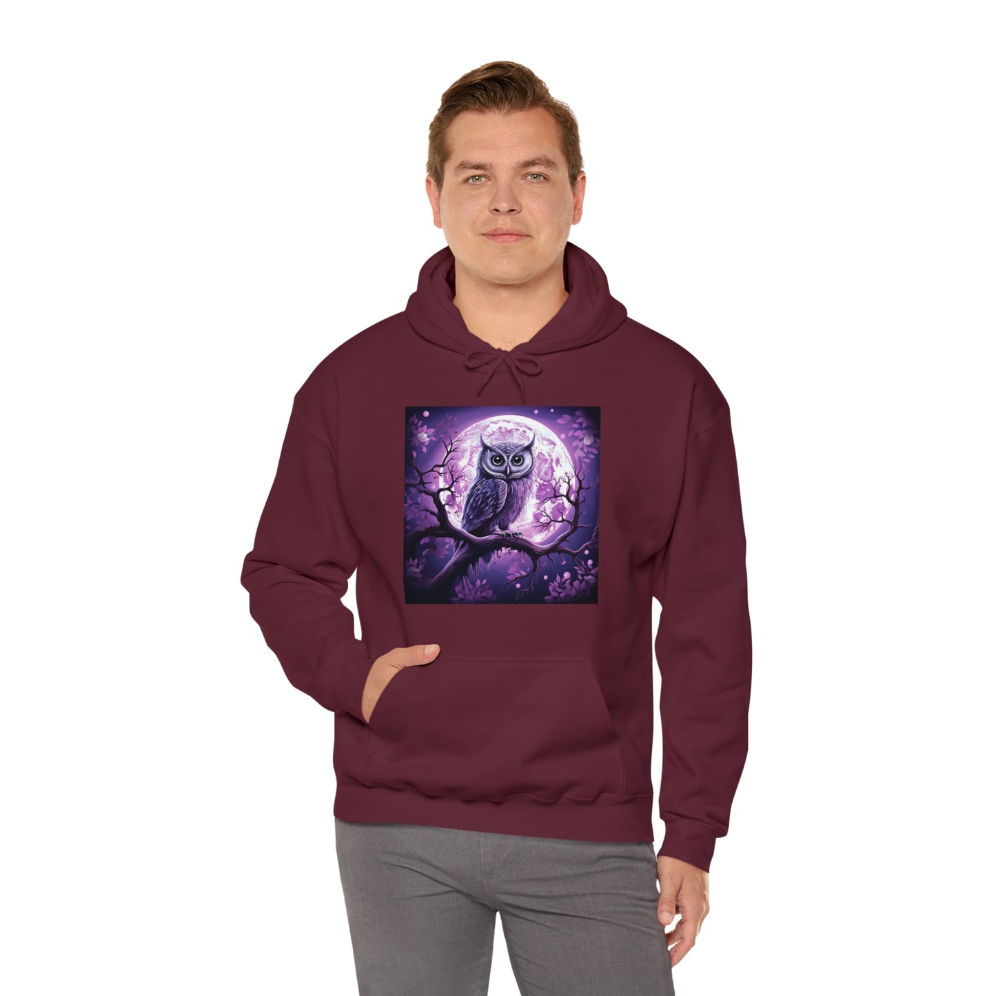 Wise Owl - Unisex Heavy Blend™ Hooded Sweatshirt