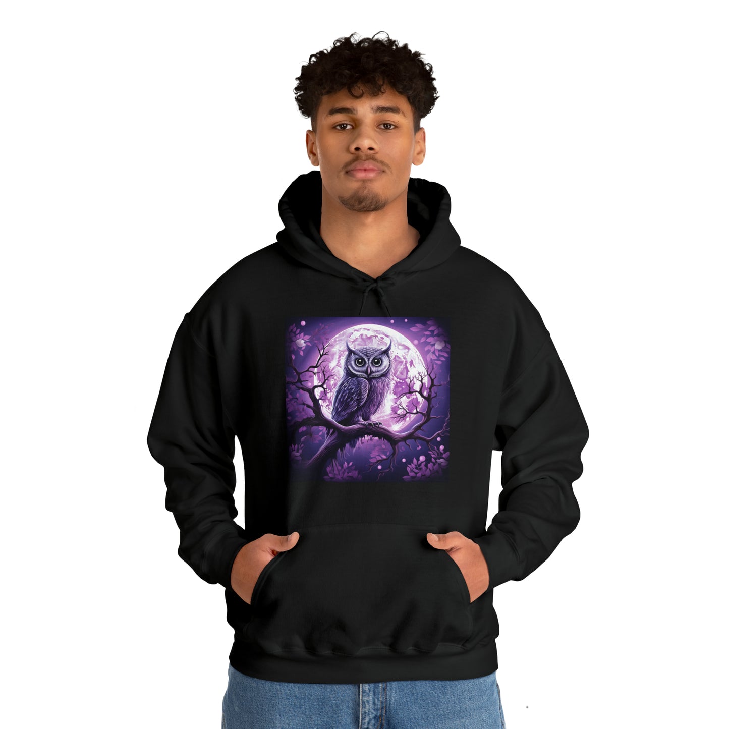 Wise Owl - Unisex Heavy Blend™ Hooded Sweatshirt