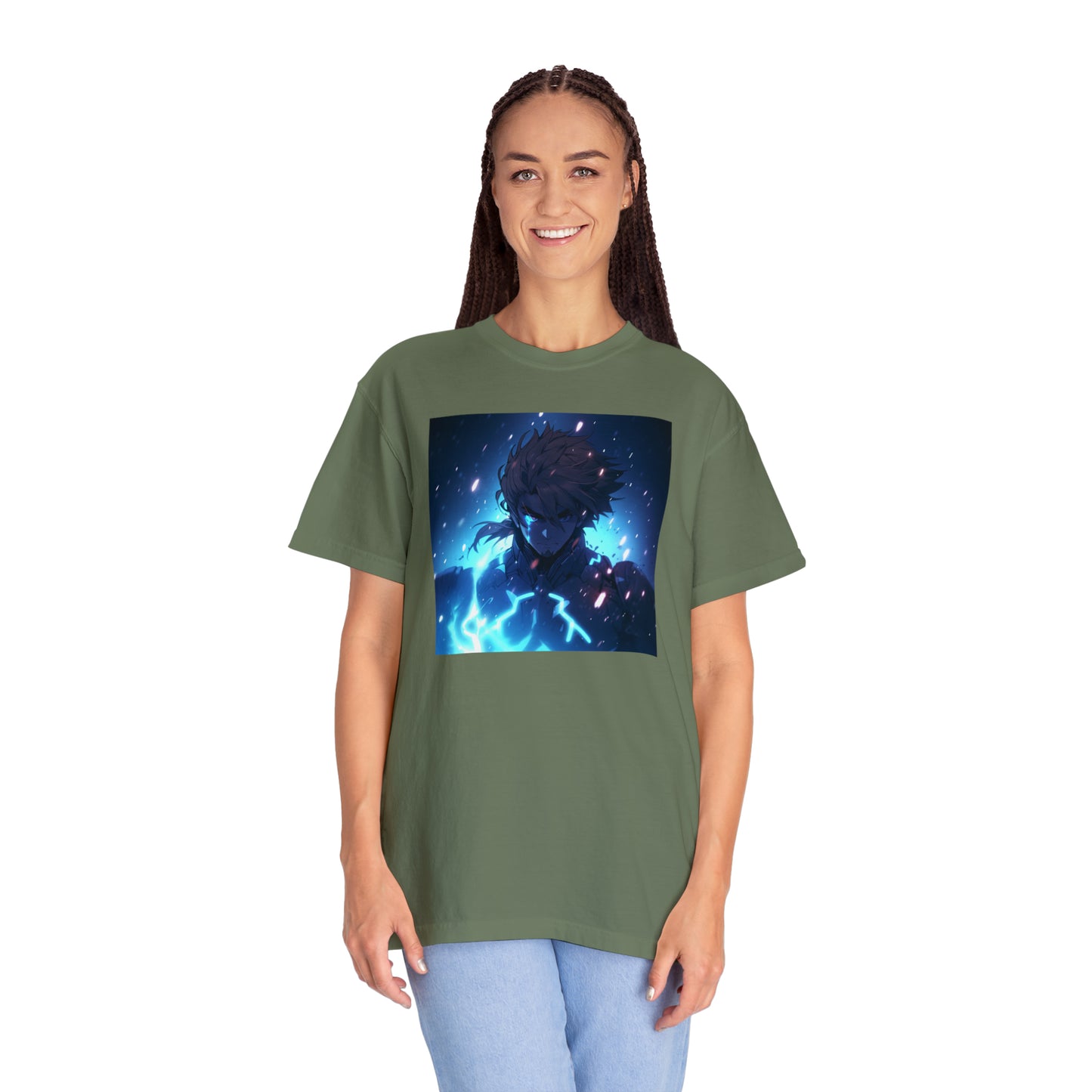 Azure Hero - Unisex Ultra Soft Garment-Dyed T-shirt