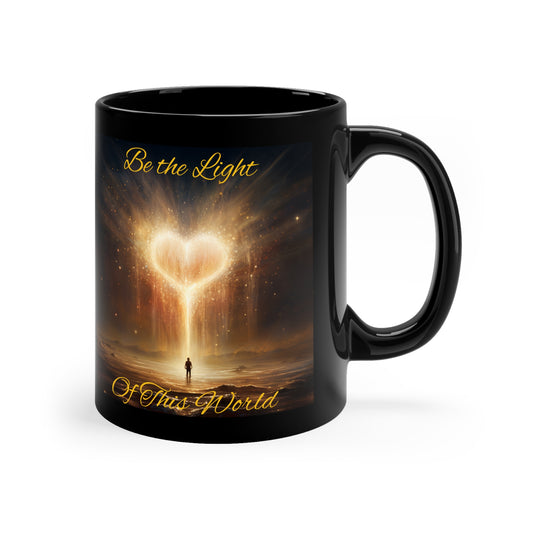 Be the Light - 11oz Black Mug