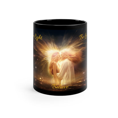 Believe In Love - 11oz Black Mug