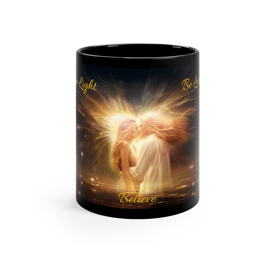 Believe In Love - 11oz Black Mug