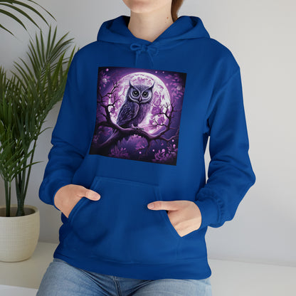 Wise Owl - Unisex Heavy Blend™ Hooded Sweatshirt