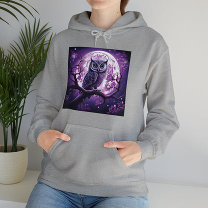 Wise Owl - Unisex Heavy Blend™ Hooded Sweatshirt