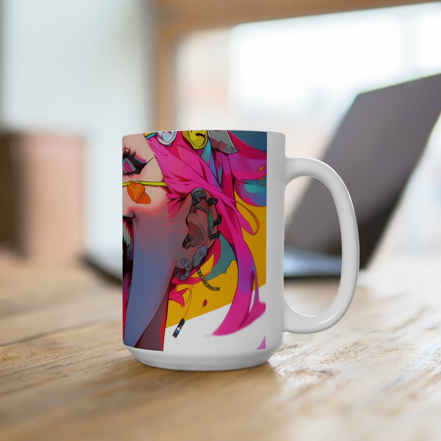 Life of the Party (Closeup) - Ceramic Mug 15oz