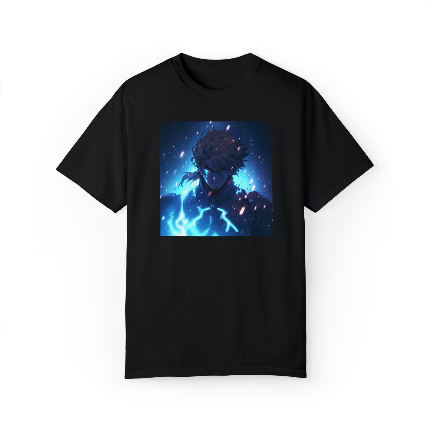 Azure Hero - Unisex Ultra Soft Garment-Dyed T-shirt