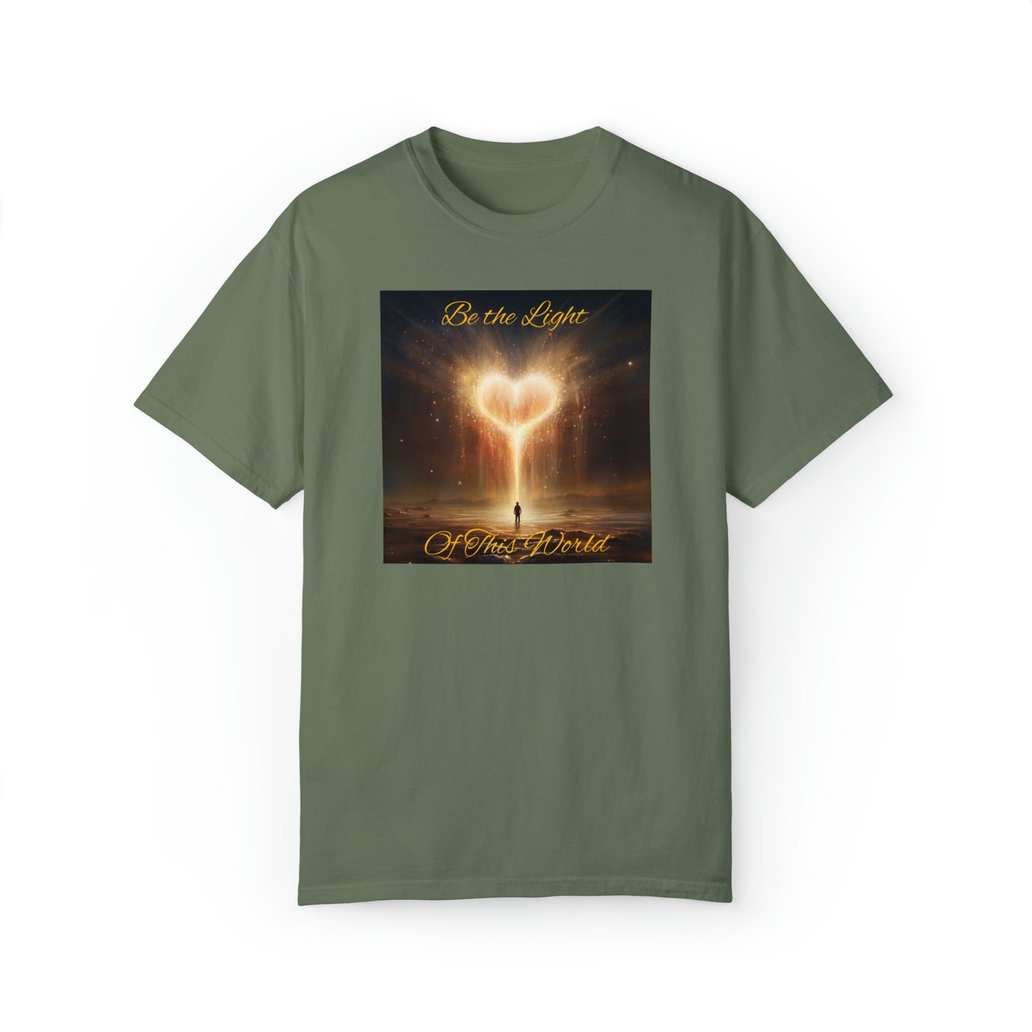 Be the Light - Unisex Ultra Soft Garment-Dyed T-shirt