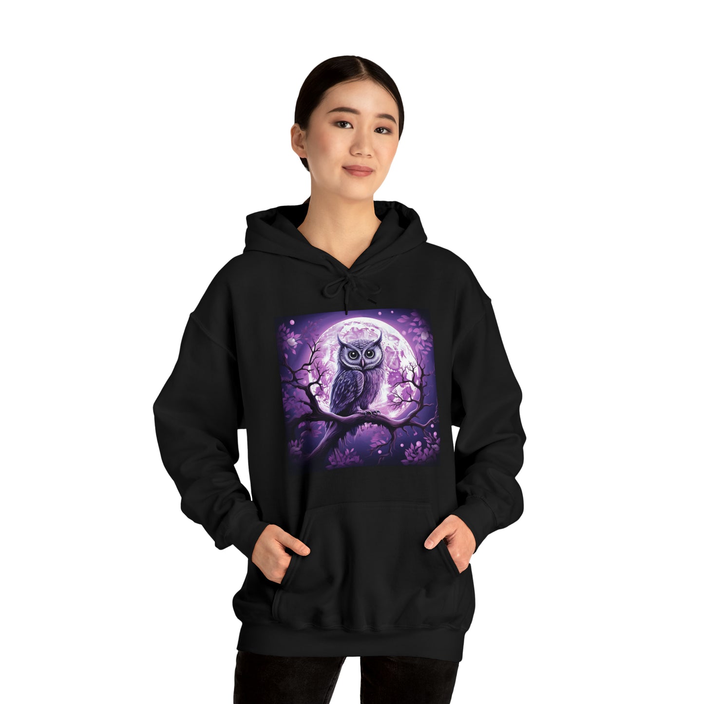 Wise Owl - Unisex Heavy Blend™ Hooded Sweatshirt