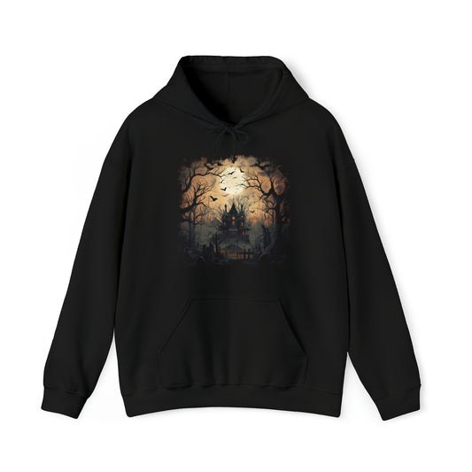 Spooky House - Unisex Heavy Blend™ Hooded Sweatshirt