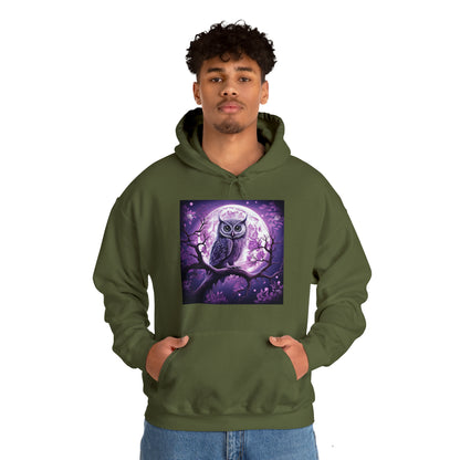 Wise Owl - Unisex Heavy Blend™ Hooded Sweatshirt