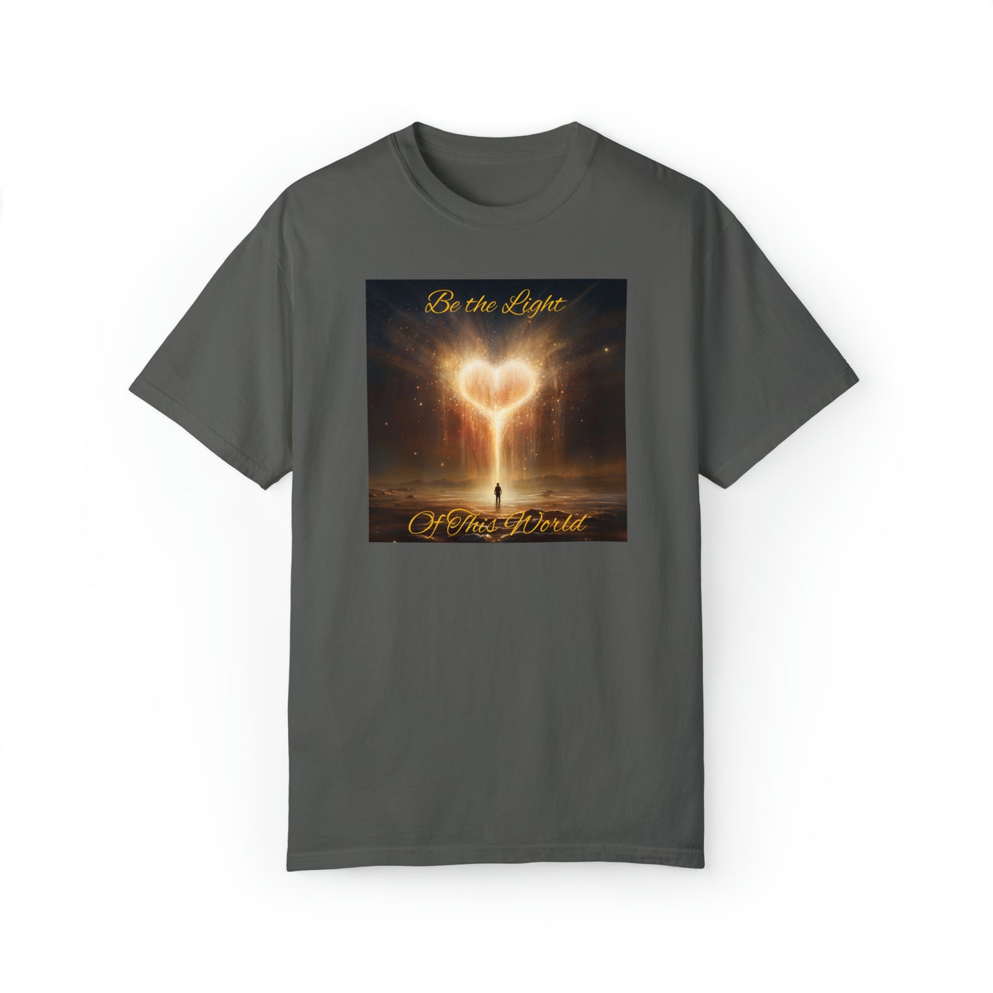 Be the Light - Unisex Ultra Soft Garment-Dyed T-shirt