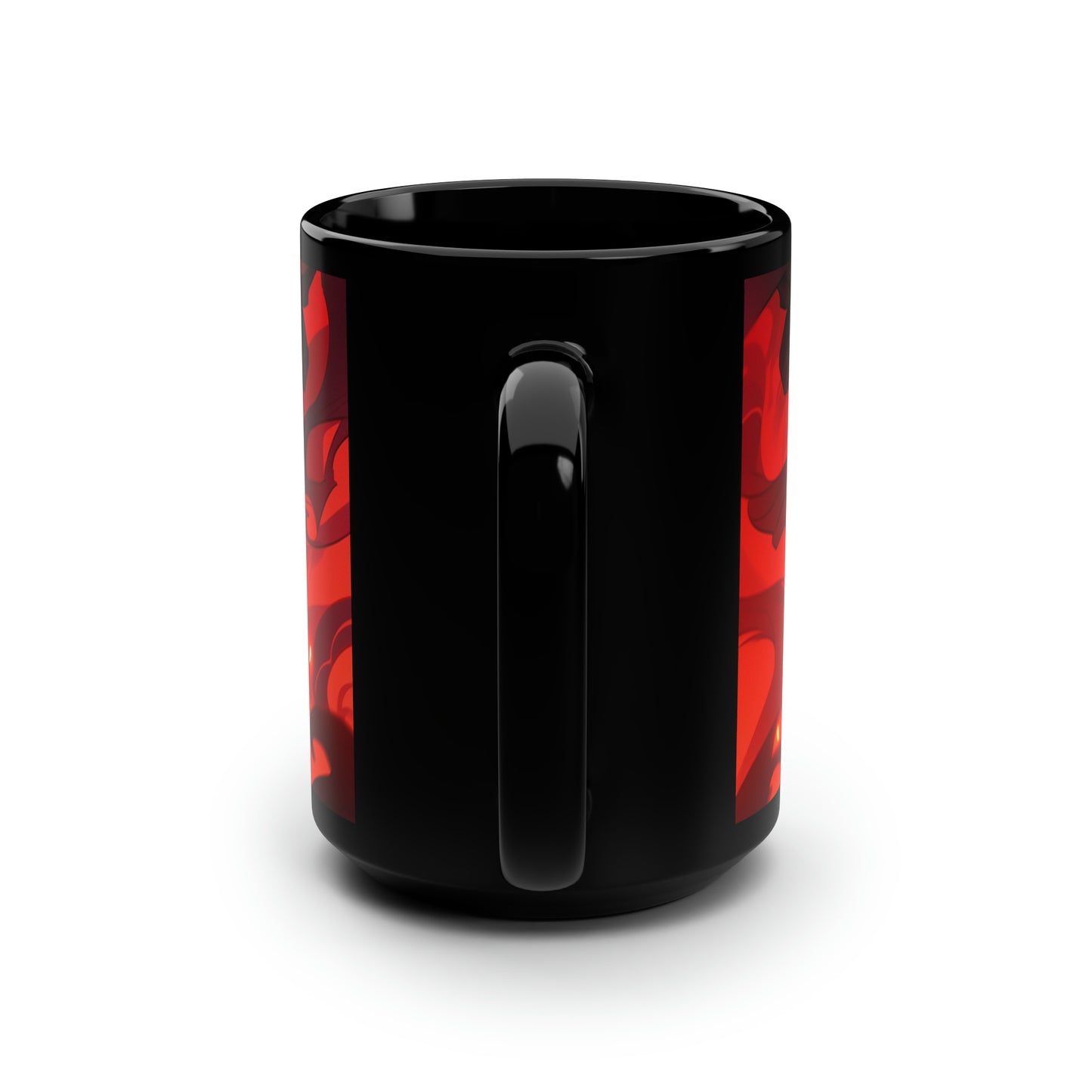 Nemesis (Closeup) - Black Mug, 15oz