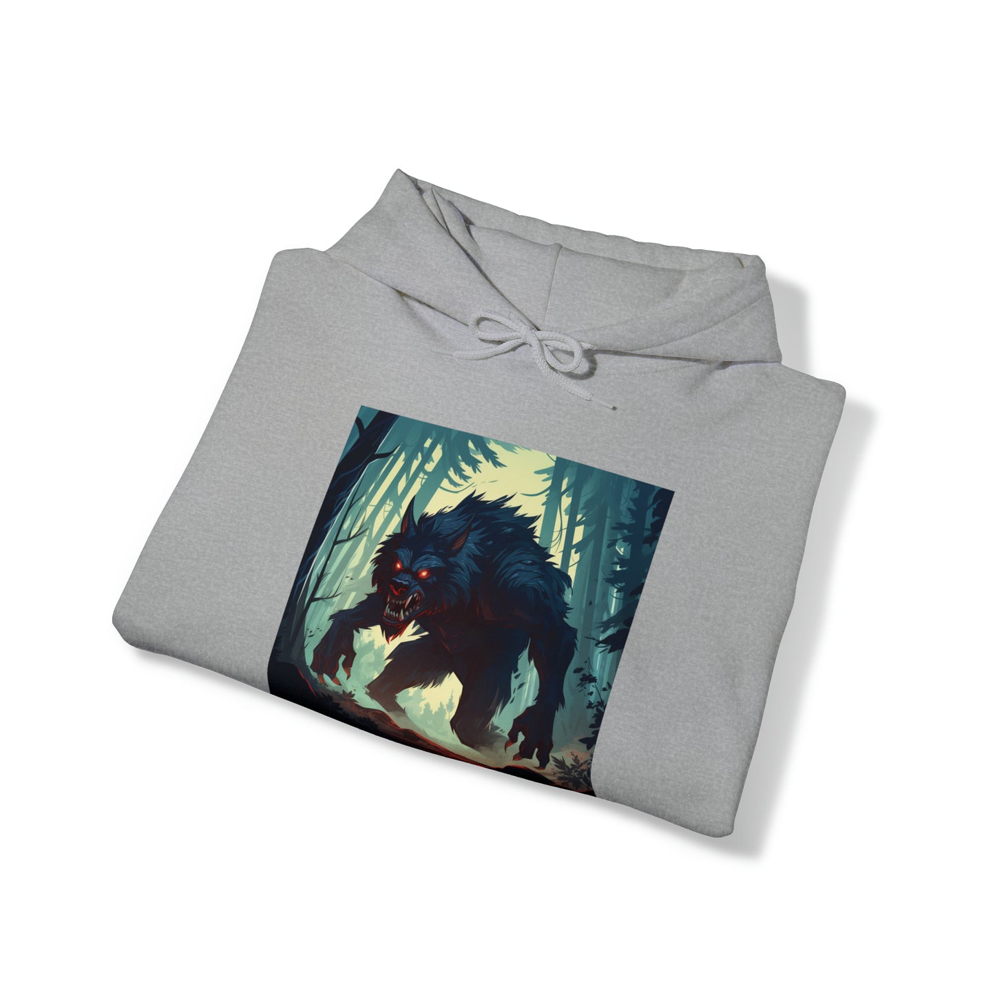 Werewolf in the Woods - Unisex Heavy Blend™ Hooded Sweatshirt