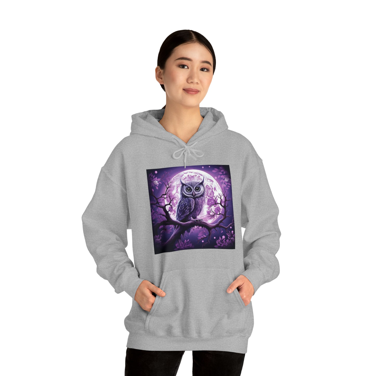 Wise Owl - Unisex Heavy Blend™ Hooded Sweatshirt