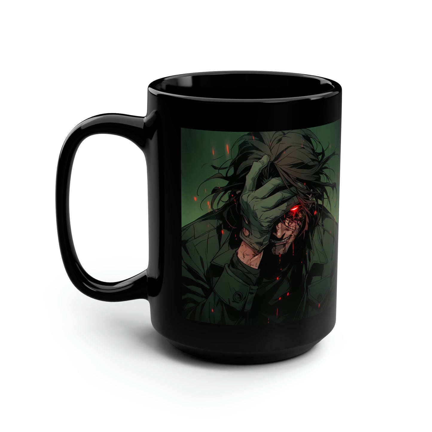 Subject 292 - Black Mug, 15oz