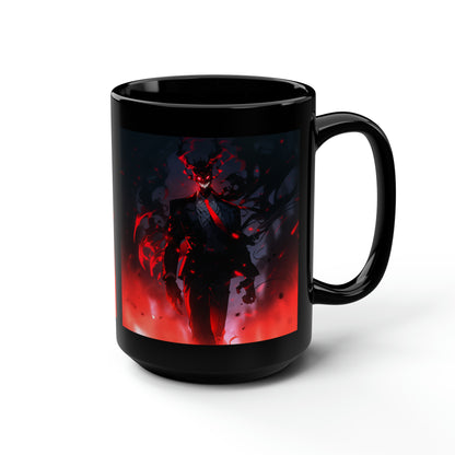 Heartless - Black Mug, 15oz