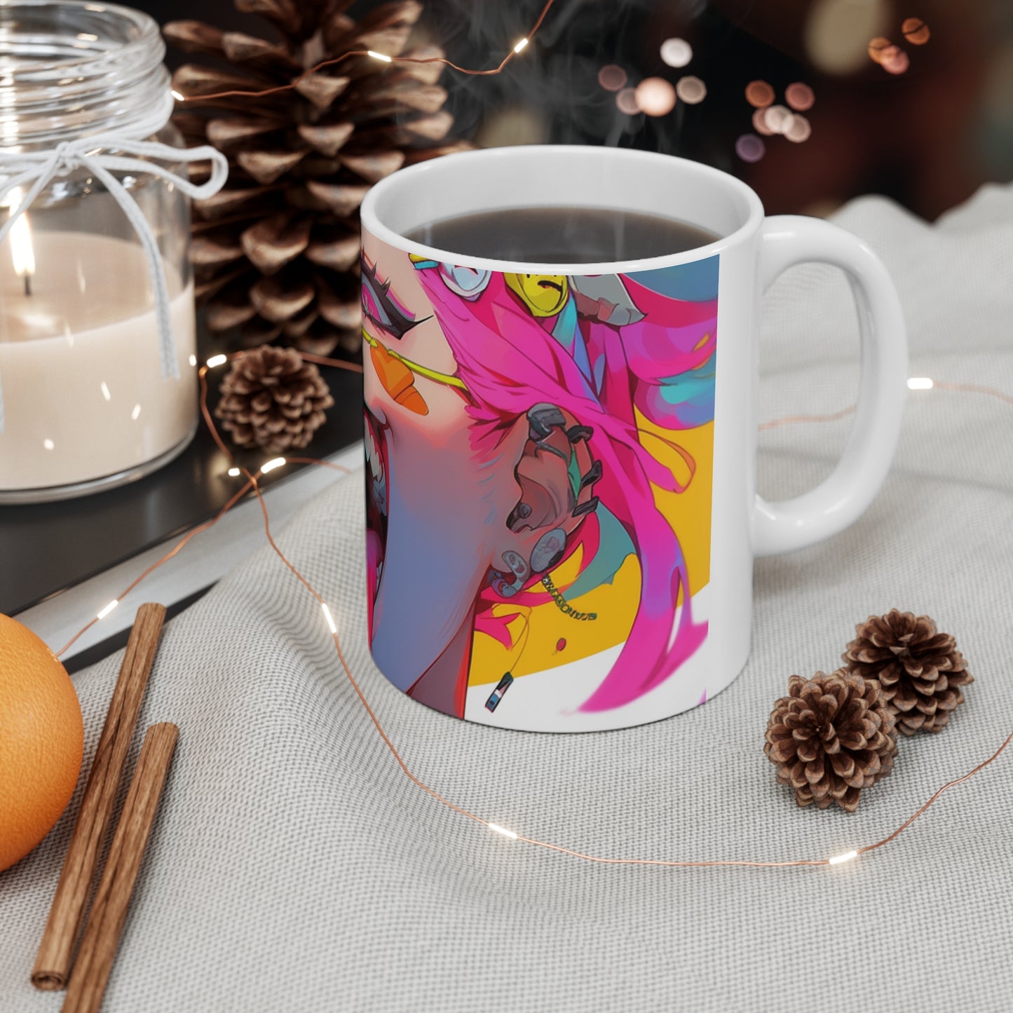 Life of the Party (Closeup) - Ceramic Mug 11oz