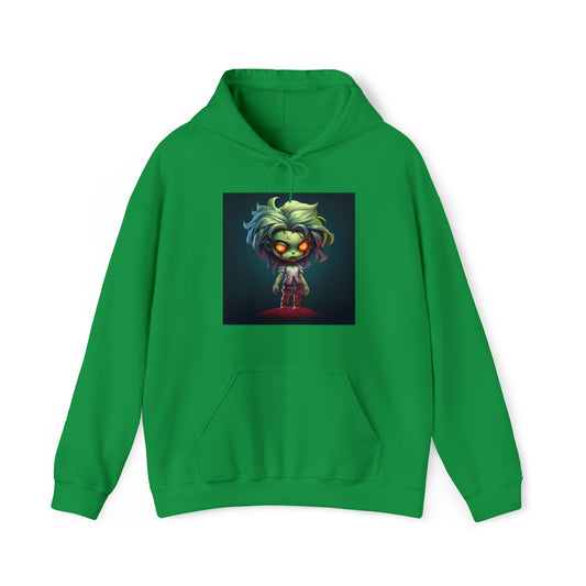 Chibi Zombie Girl - Unisex Heavy Blend™ Hooded Sweatshirt