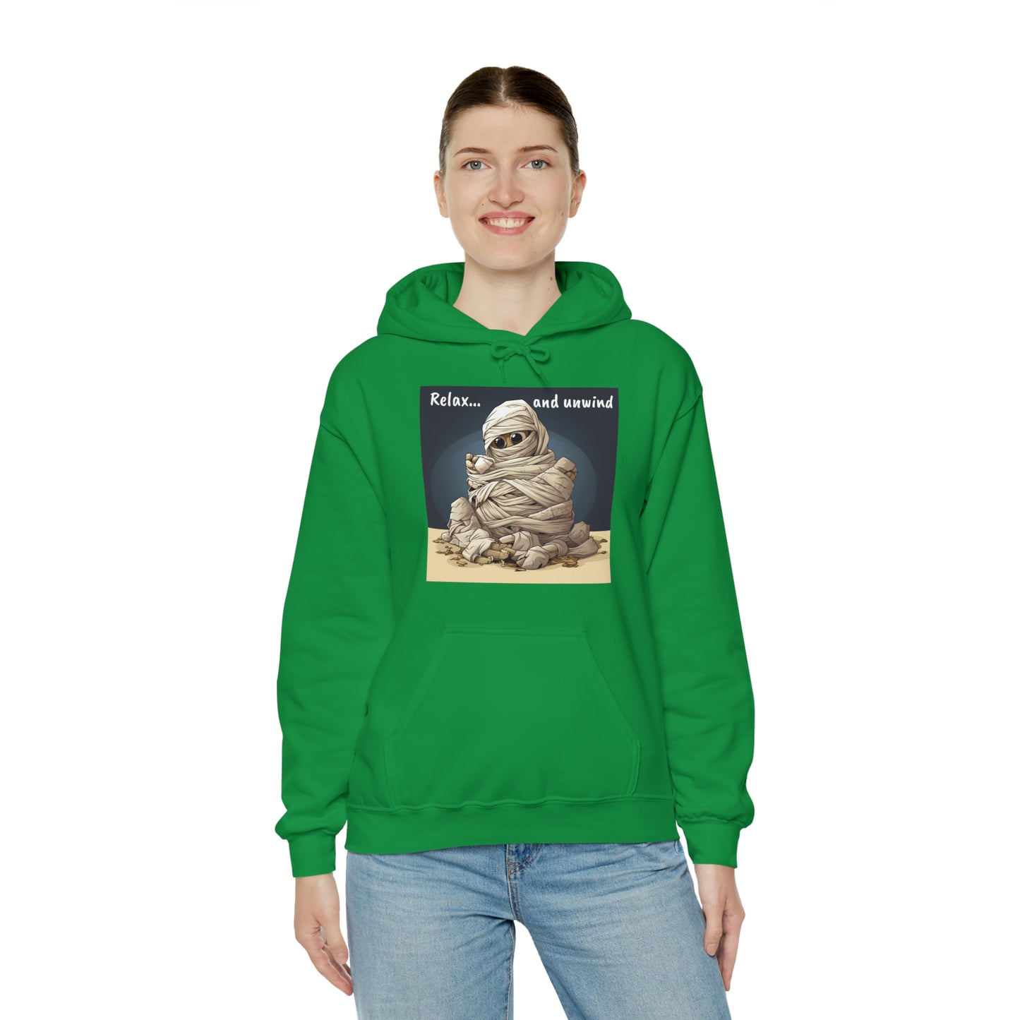 Unwind With Me - Unisex Heavy Blend™ Hooded Sweatshirt