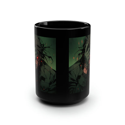 Subject 292 - Black Mug, 15oz