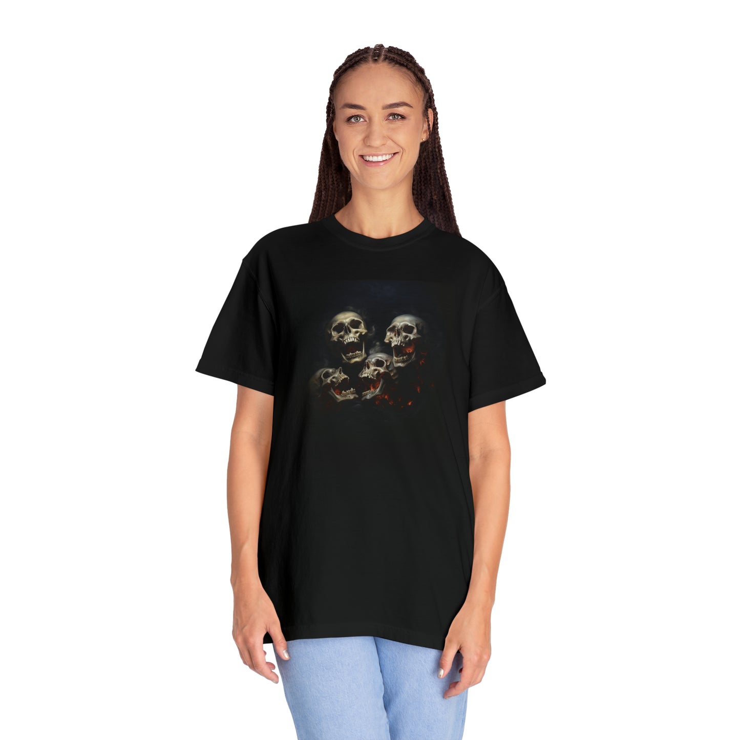 Laughing Skulls - Unisex Ultra Soft Garment-Dyed T-shirt