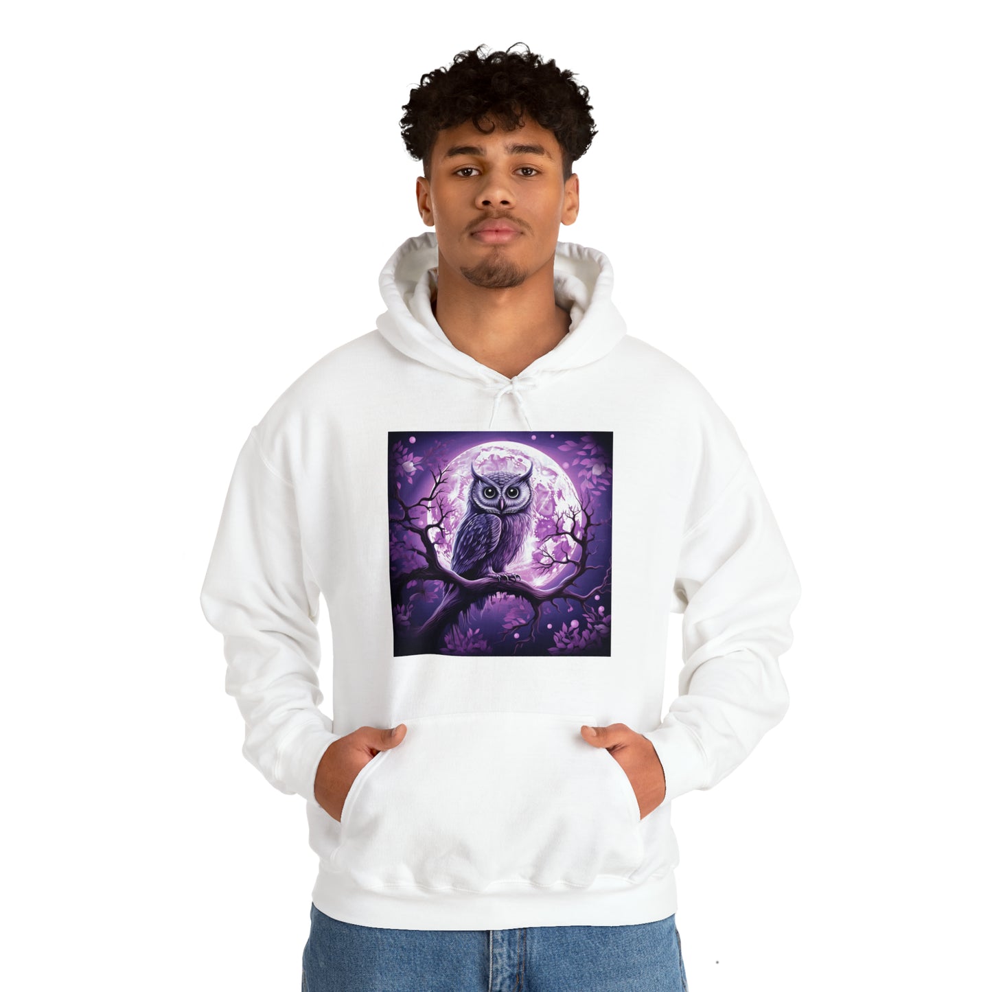 Wise Owl - Unisex Heavy Blend™ Hooded Sweatshirt