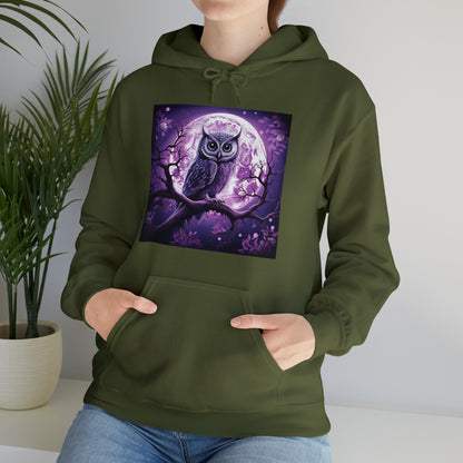 Wise Owl - Unisex Heavy Blend™ Hooded Sweatshirt