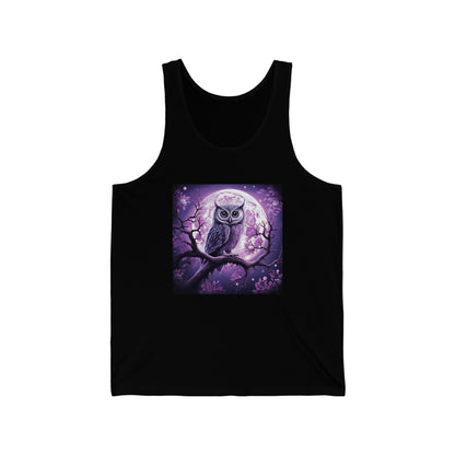 Wise Owl - Unisex Jersey Tank