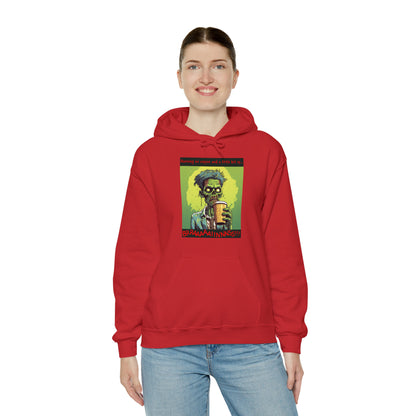 Zombie Coffee Brains - Unisex Heavy Blend™ Hooded Sweatshirt