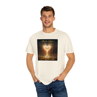 Be the Light - Unisex Ultra Soft Garment-Dyed T-shirt