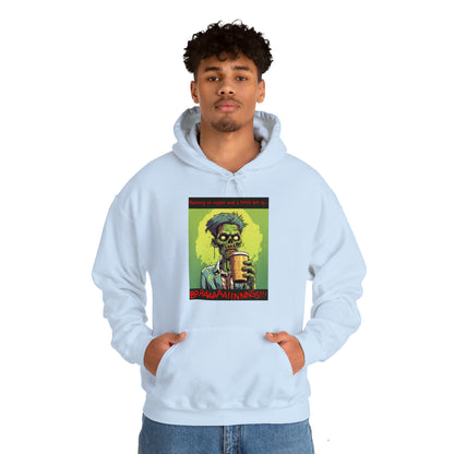 Zombie Coffee Brains - Unisex Heavy Blend™ Hooded Sweatshirt