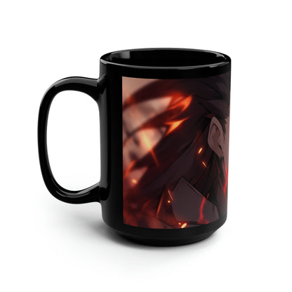 Forged In Fire (Closeup) - Black Mug, 15oz