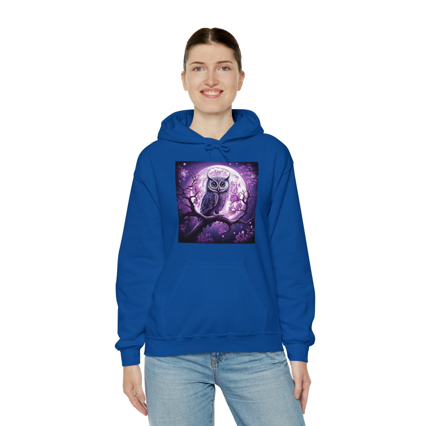 Wise Owl - Unisex Heavy Blend™ Hooded Sweatshirt